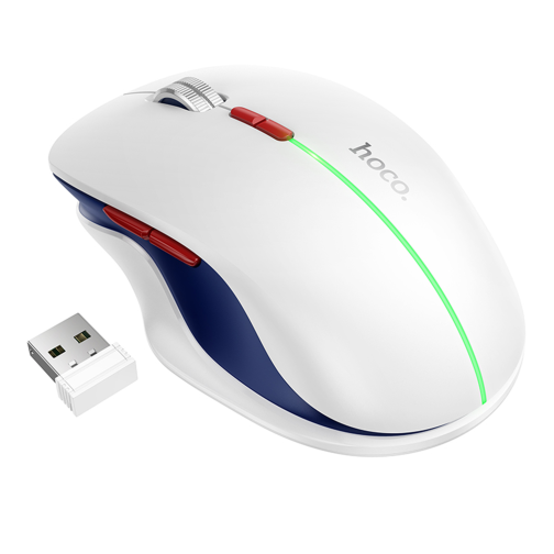 Бездротова Миша Hoco GM40 Dixon RGB dual-mode (rechargeable version) превью 4