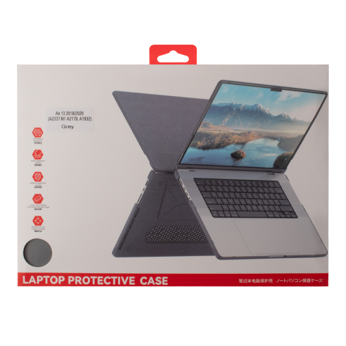Накладка PC+PU AMO-PU for MacBook Air 13" 2018/2020 （A2337 M1/A2179/A1932） превью 2