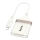 Купить Переходник Hoco UA40 2-in-1 Card Reader Lightning Абрикосовый