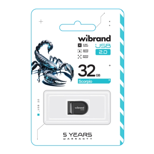 Купить USB Flash Drive Wibrand 32gb Scorpio