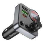Купити FM-трансмітер Hoco E86 USB-C PD30W+USB-A QC18W/TF/BT5.4 Total 48W, 5