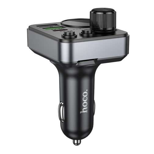 FM-трансмітер Hoco E86 USB-C PD30W+USB-A QC18W/TF/BT5.4 Total 48W превью 6