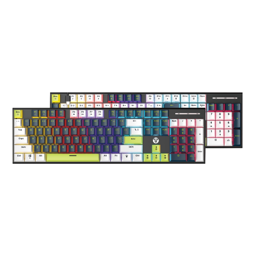 Клавіатура Ігрова FANTECH ATOM104S MK878S Mori Red Switch
