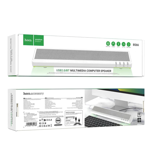 Комп'ютерні колонки Hoco BS66 Smooth USB2.0 превью 3