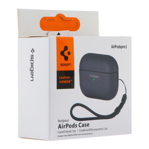 Купить Футляр TPU Spigen Leather Armor для Airpods Pro 3, 3