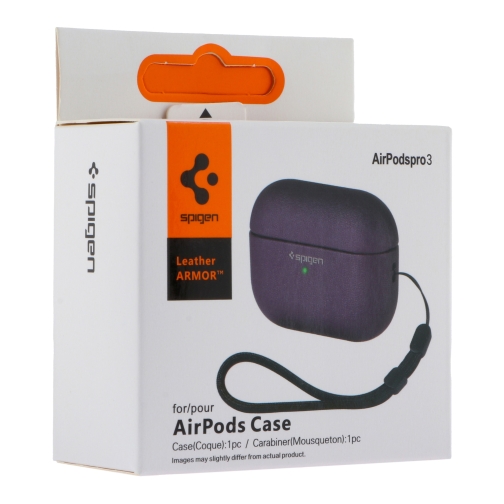 Купить Футляр TPU Spigen Leather Armor для Airpods Pro 3, 6
