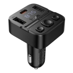 Купити FM-трансмітер Hoco E87 USB-C PD20W+USB 15W Total 35W