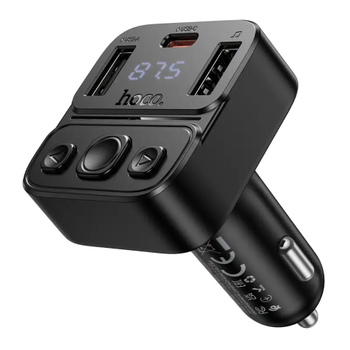 Купити FM-трансмітер Hoco E87 USB-C PD20W+USB 15W Total 35W, 4