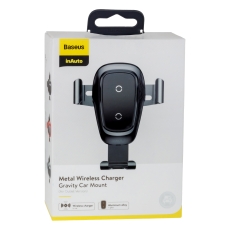 Купити Автотримач Baseus Metal Wireless Charger Gravity WXYL-B