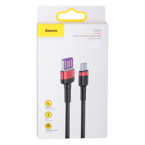 Купить USB Baseus USB to Type-C 40W 5A CATKLF-P