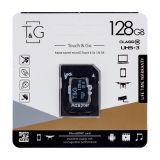 Купить Карта Памяти T&G MicroSDXC 128gb UHS-3 10 Class & Adapter Купить Карта Памяти T&G MicroSDXC 128gb UHS-3 10 Class & Adapter