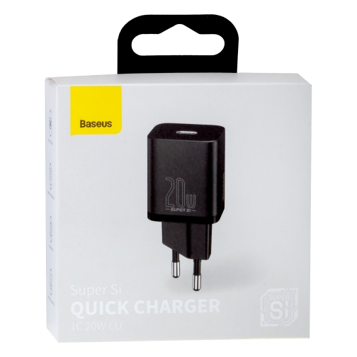 Купить Сетевое Зарядное Устройство Baseus PD 20W CCSUP-B 3A