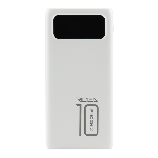 Купити Універсальна Мобільна Батарея Power Bank Ridea RP-D10L Phoenix10 10W digital display + lamp 10000 mAh, 3