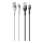 Купити Кабель USB Ridea RC-XS51 X-Silicone Lightning 12W 1.2m