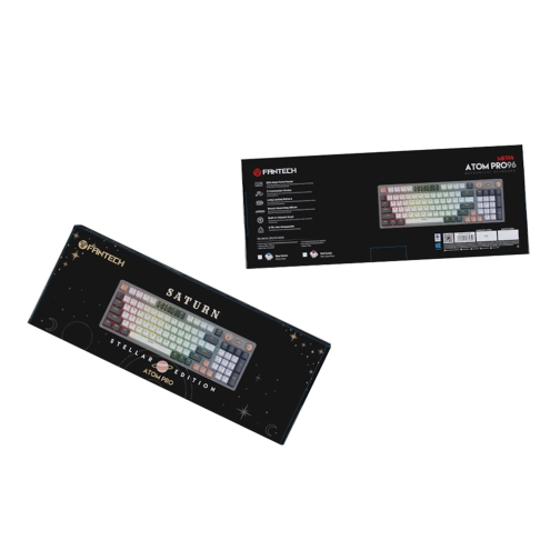 Купити Клавіатура Ігрова бездротова FANTECH ATOM PRO96 MK914 MERCURY Blue Switch, 2