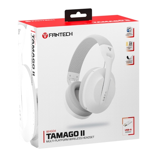 Купити Ігрові Навушники FANTECH WHG04 Tamago II, 3 Modes (Wired, BT, 2.4Ghz), 3