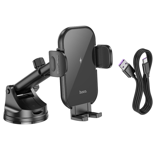 Купить Автодержатель Hoco HW5 Wireless 15W, 2
