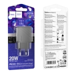 Купити Мережевий Зарядний Пристрій Hoco CS25A 1USB-C/1USB PD/QC 20W, 2