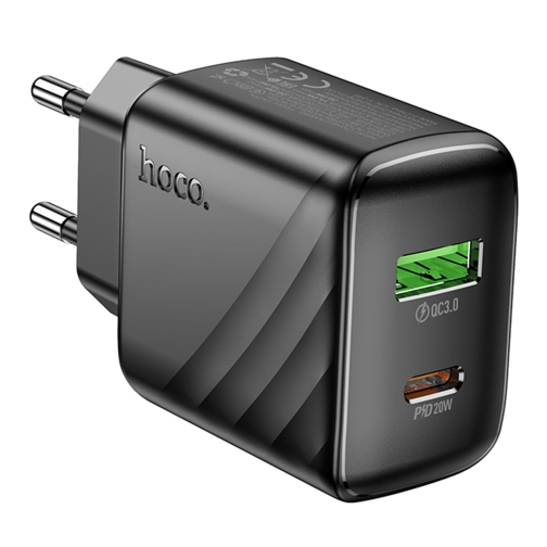 Купити Мережевий Зарядний Пристрій Hoco CS25A 1USB-C/1USB PD/QC 20W, 4