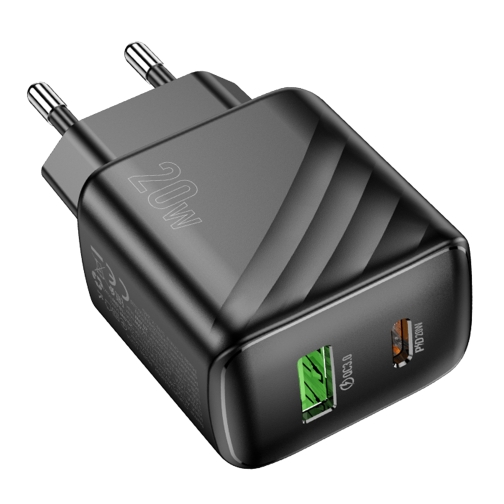 Купити Мережевий Зарядний Пристрій Hoco CS25A 1USB-C/1USB PD/QC 20W, 6