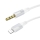 Купити Кабель Aux Borofone BL19 Lightning Бiлий