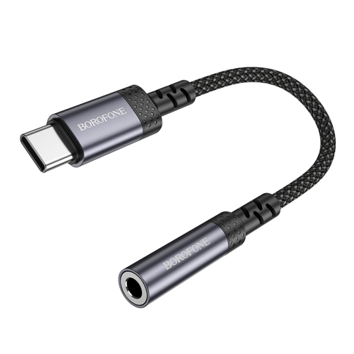 Купити Перехідник Borofone BV24 Type-C to AUX 3.5mm (female) 15cm, 4
