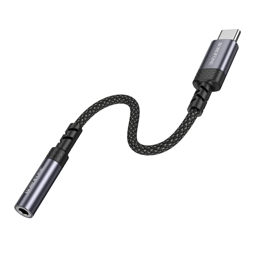 Купити Перехідник Borofone BV24 Type-C to AUX 3.5mm (female) 15cm, 5