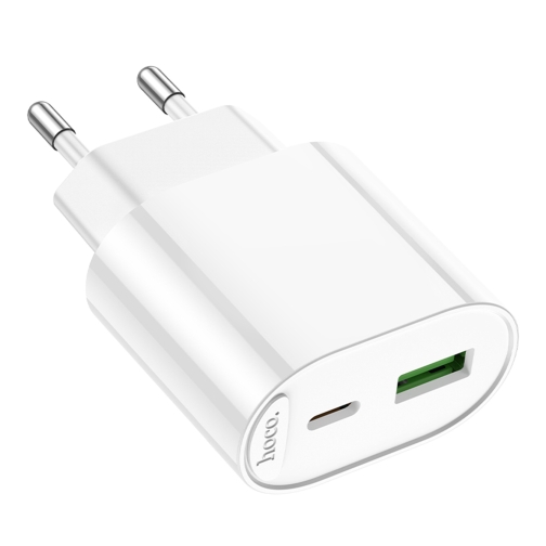 Купити Мережевий Зарядний Пристрій Hoco C109A 1USB-C/1USB PD/QC 20W, 4