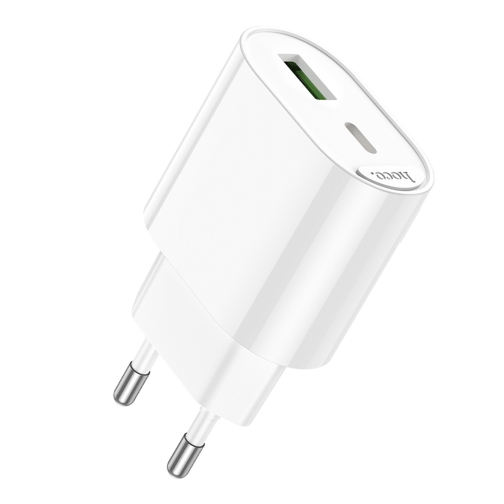 Купити Мережевий Зарядний Пристрій Hoco C109A 1USB-C/1USB PD/QC 20W, 5