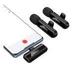 Купити Мікрофон Петличний Бездротовий Hoco L20A Dual-mic iP/Type-C, 4
