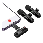 Купити Мікрофон Петличний Бездротовий Hoco L20A Dual-mic iP/Type-C, 5
