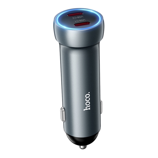 Купить Авто Зарядное Устройство Hoco Z54B 2USB-C PD60W/QC3.0
