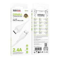 Купить USB Borofone BX121 Micro 2.4A Купить USB Borofone BX121 Micro 2.4A
