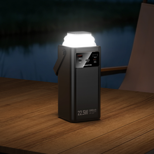 Універсальна Мобільна Батарея Power Bank Borofone BJ65A High 22.5W+PD20W+four-cables 50000mAh превью 8