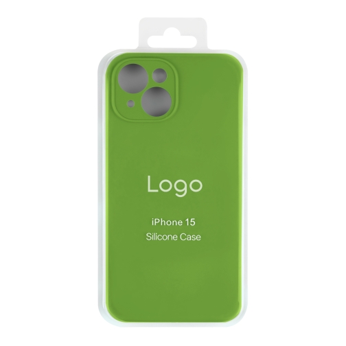 Купити Чохол Silicone Case Full Size with Frame для iPhone 15 М'ята упаковка, 2