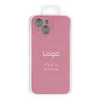 Купити Чохол Silicone Case Full Size with Frame для iPhone 15 М'ята упаковка, 5