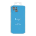 Купити Чохол Silicone Case Full Size with Frame для iPhone 15 М'ята упаковка, 13