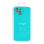Купити Чохол Silicone Case Full Size with Frame для iPhone 15 М'ята упаковка, 16