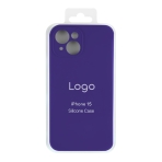 Купити Чохол Silicone Case Full Size with Frame для iPhone 15 М'ята упаковка, 24