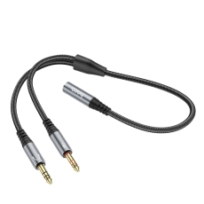 Купить Audio Splitter Hoco UPA21 2-in-1 3.5 female to 2 male Купить Audio Splitter Hoco UPA21 2-in-1 3.5 female to 2 male