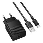 Купити Мережевий Зарядний Пристрій Borofone BAS71A 1USB 2.1A+USB to Type-C, 5