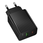 Купити Мережевий Зарядний Пристрій Borofone BAS76A 1USB-C/1USB PD/QC 30W, 5