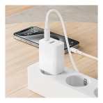 Купити Мережевий Зарядний Пристрій Borofone BAS76A 1USB-C/1USB PD/QC 30W, 9