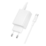 Купити Мережевий Зарядний Пристрій Borofone BAS76A 1USB-C/1USB PD/QC 30W+Type-C to Type-C, 6