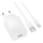 Купить Сетевое Зарядное Устройство Borofone BAS72A 1USB QC 18W+USB to Micro Белый