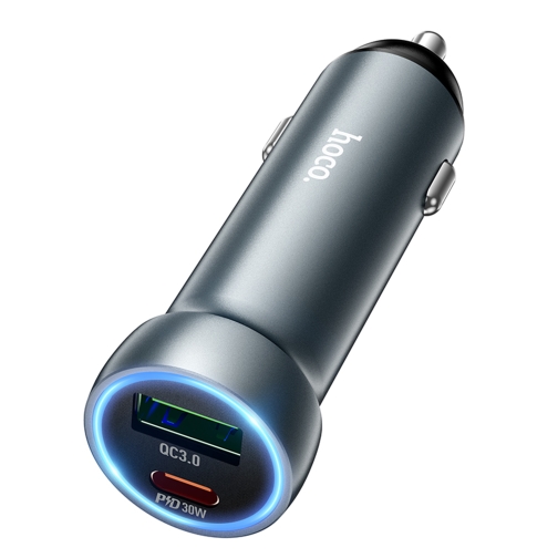 Купити Автомобільний Зарядний Пристрій Hoco Z54A 1USB/1USB-C PD48W/QC3.0, 3