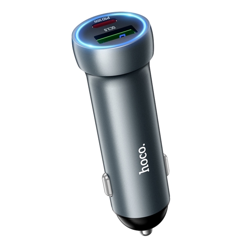 Купити Автомобільний Зарядний Пристрій Hoco Z54A 1USB/1USB-C PD48W/QC3.0, 4