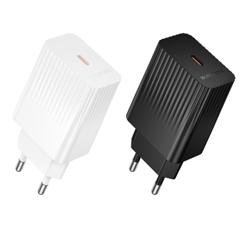 Мережевий Зарядний Пристрій Borofone BAS73A 1USB-C PD/QC 20W
