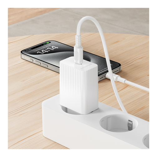 Мережевий Зарядний Пристрій Borofone BAS73A 1USB-C PD/QC 20W превью 9