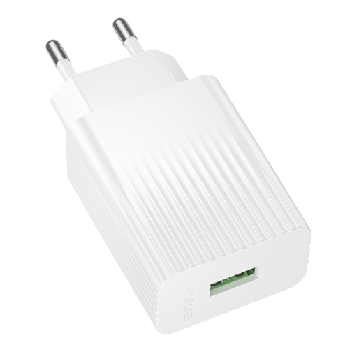Купити Мережевий Зарядний Пристрій Borofone BAS72A 1USB QC 18W, 4